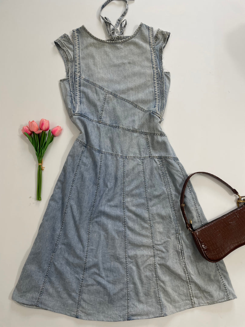 Denim Dress-Bust 38