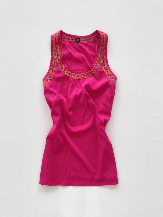 Embroidered Top-Bust 32