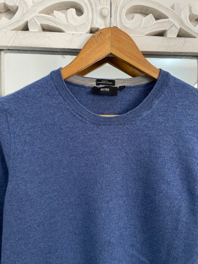 Vintage Boss Merino Wool Sweater-Bust 36