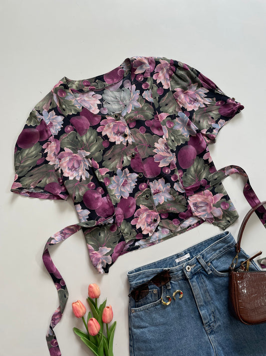 VINTAGE FLORAL SHIRT - BUST 42