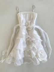Organza Vintage Dress-Bust 34