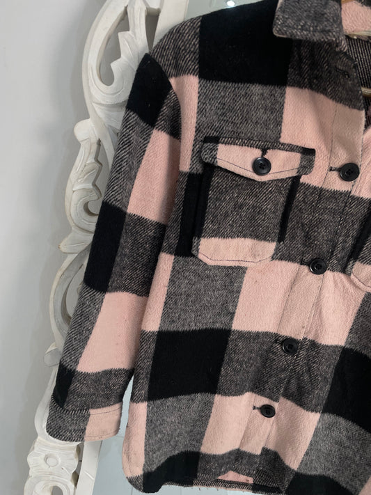 H&m Super Thick Warm Shacket-Chest 30