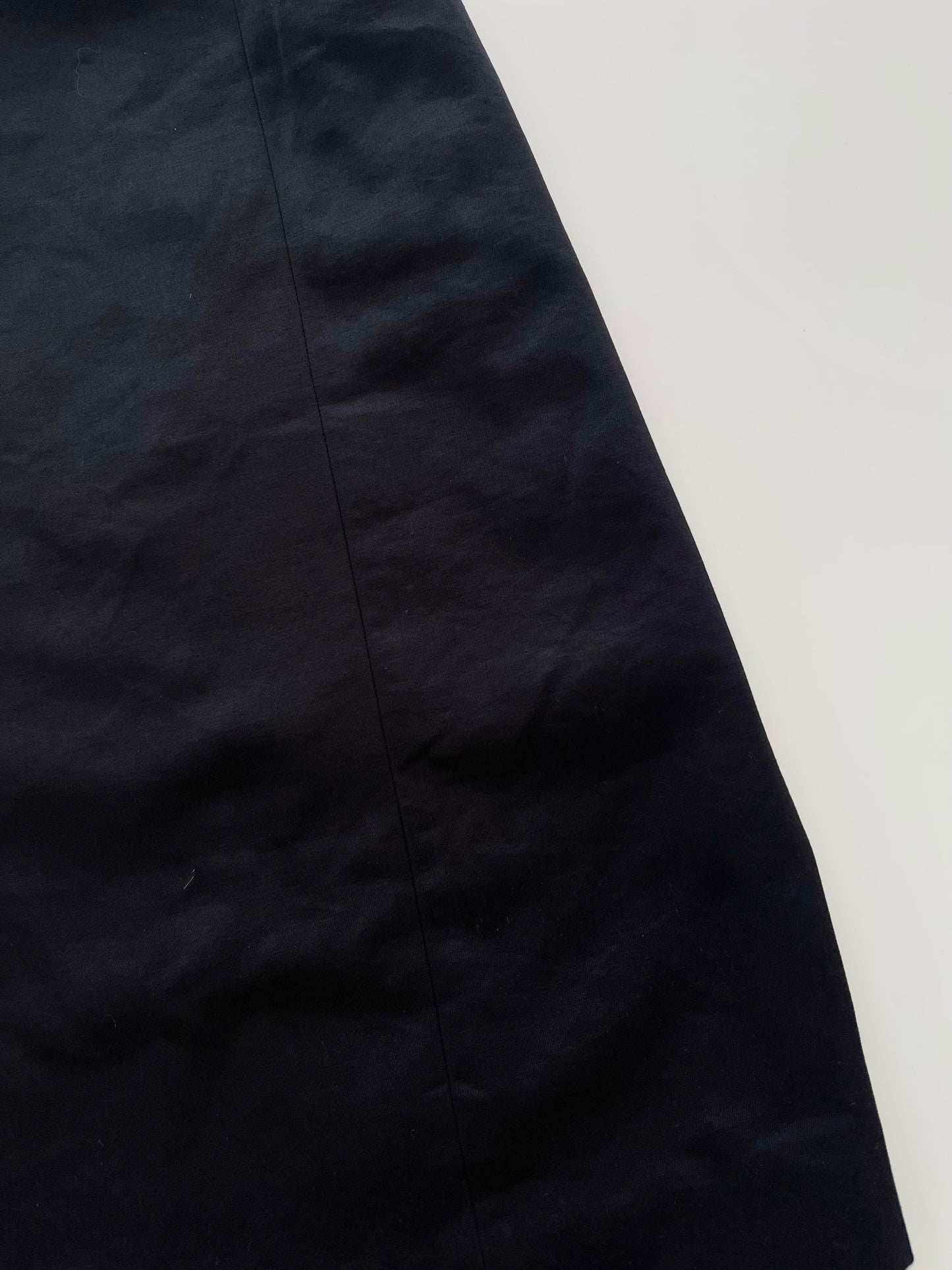 Solid Black Formal Skirt-Waist 30