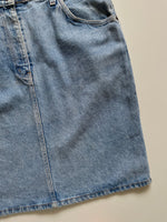 Load image into Gallery viewer, VALENTINO DENIM SKIRT - WAIST 32
