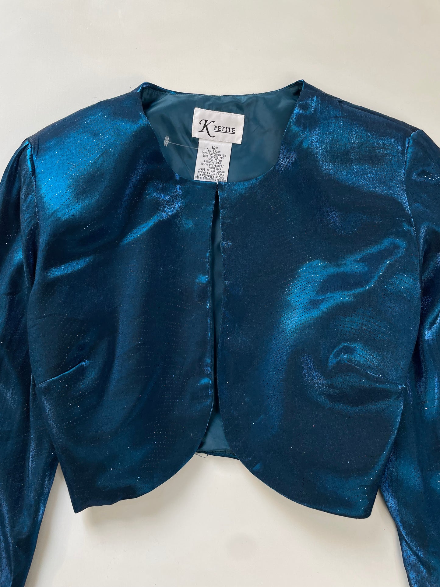 Organza Glitter Top-Bust 36