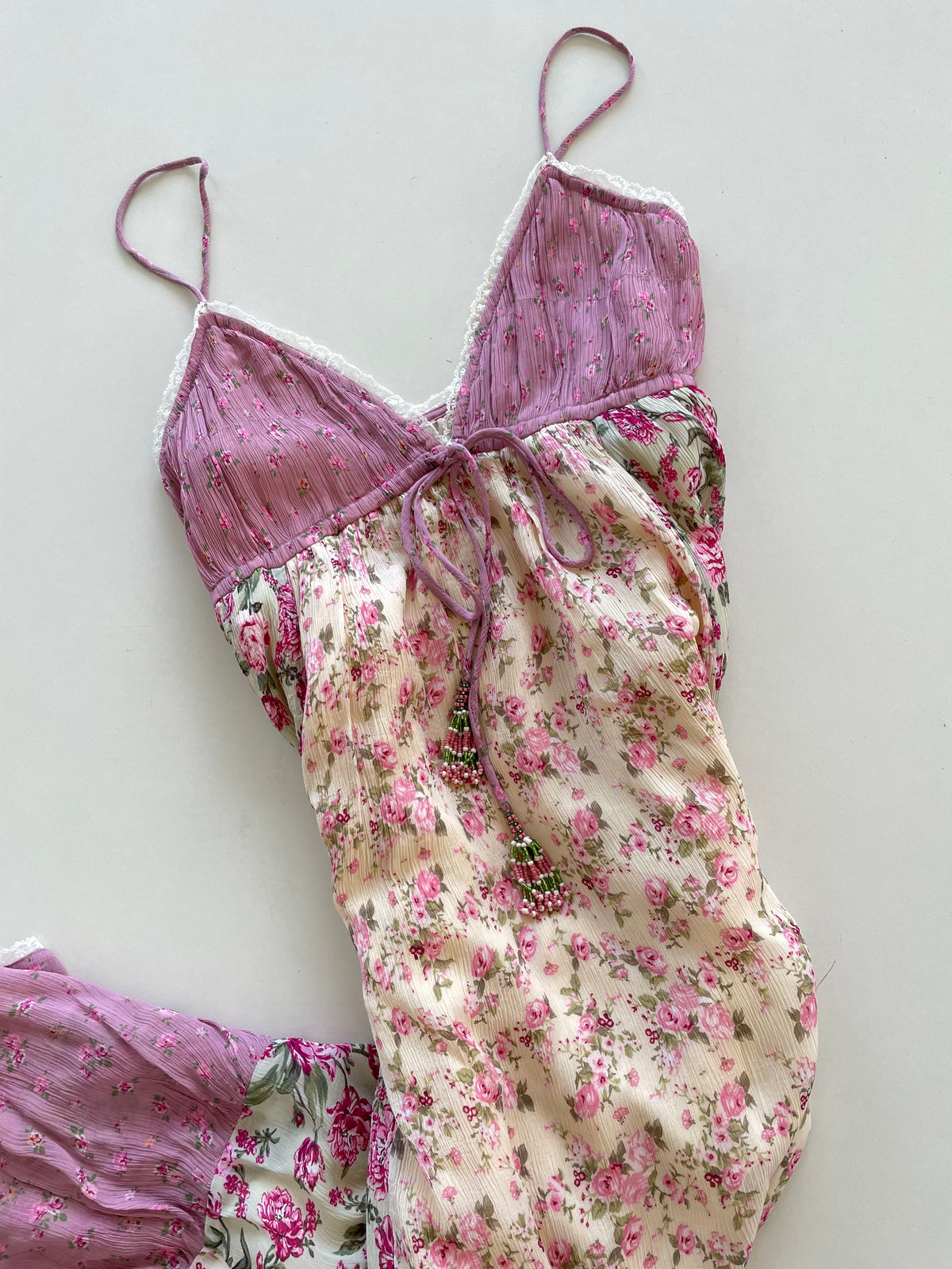 Floral Vintage Dress-Bust 34 to 36