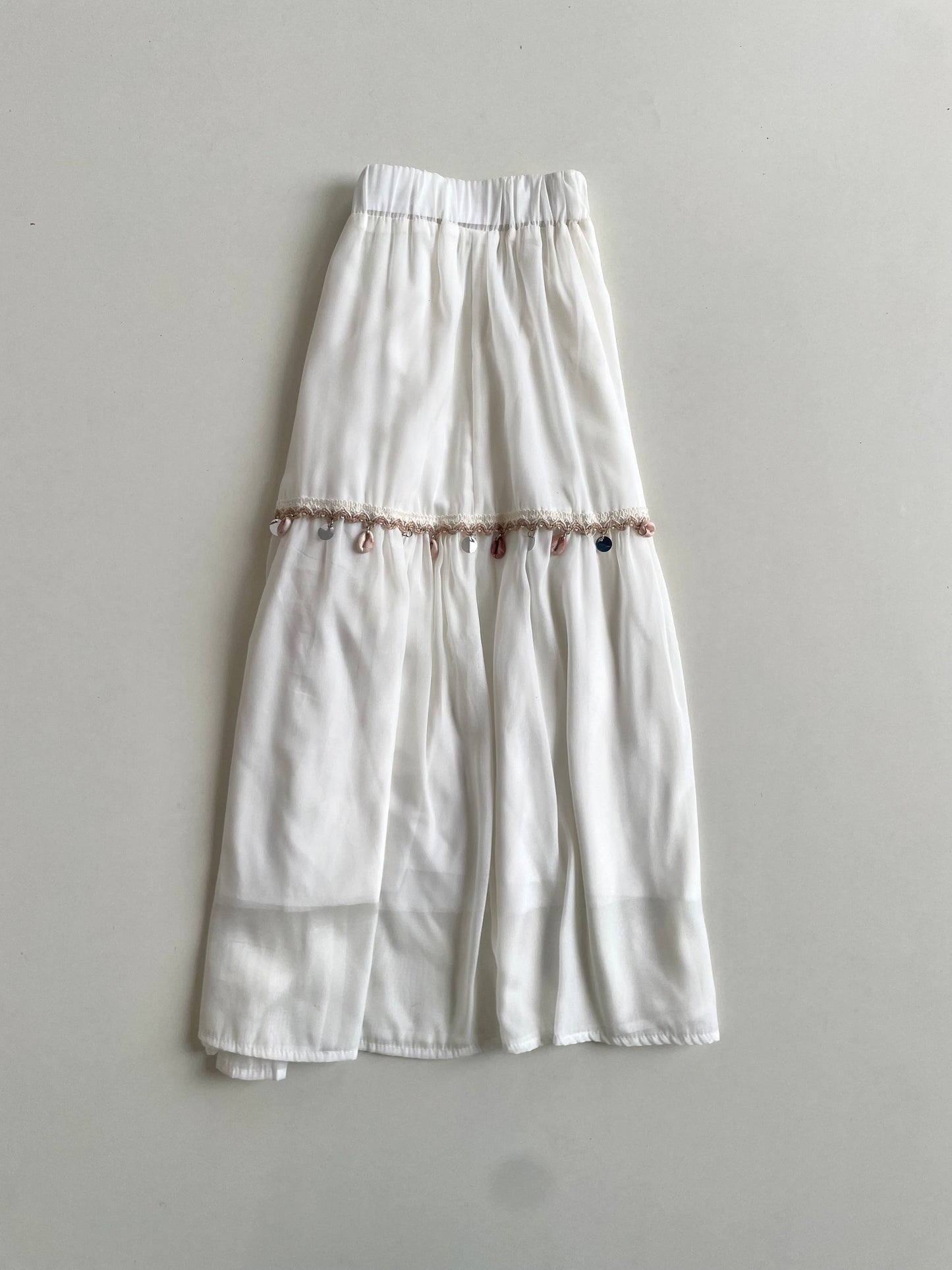 Vintage White Skirt-Waist 24 to 28