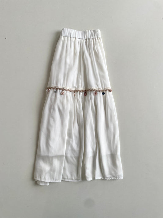Vintage White Skirt-Waist 24 to 28