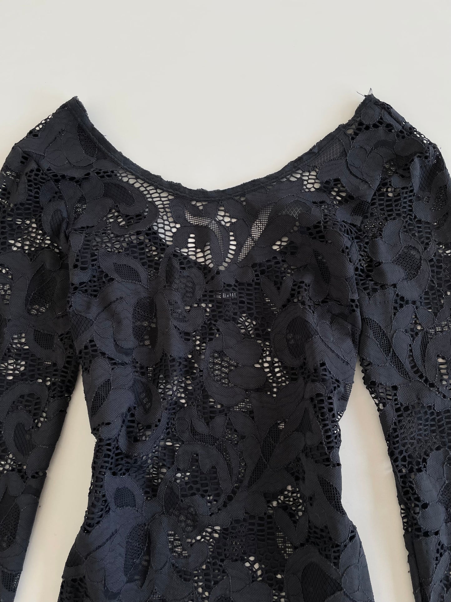 Julie Brandt Lacy Sheer Top-Bust 34 to 36