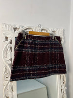 Load image into Gallery viewer, River Island Tweed Skirt-Waist 30
