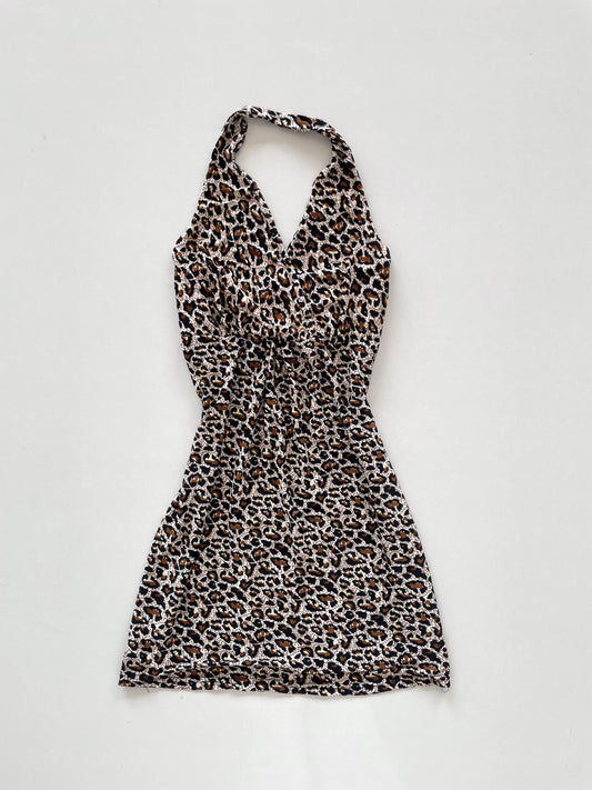 Animal Print Dress-Bust 32 to 34