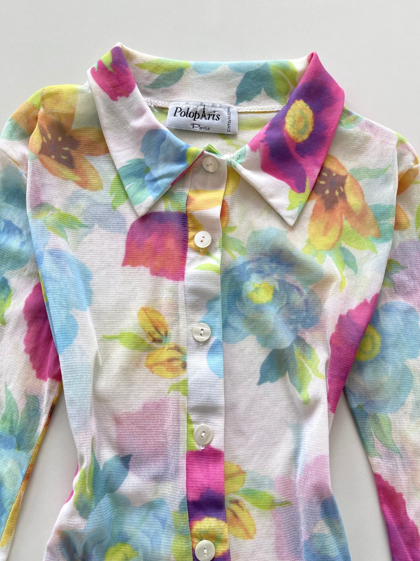 Polo Paris Sheer Shirt-Bust 34 to 36