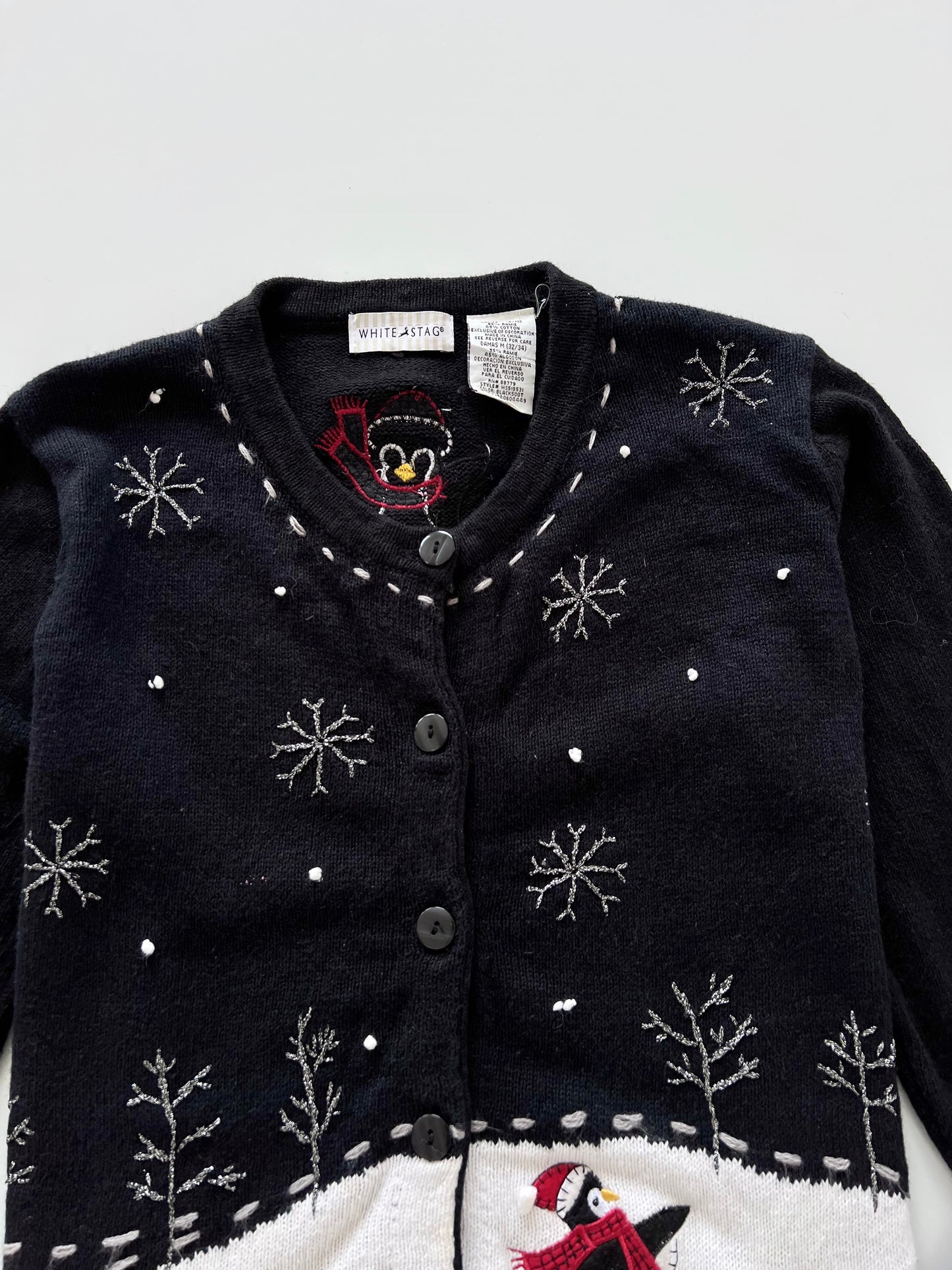 White Stag Christmas Sweater-Bust 44