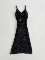 Load image into Gallery viewer, Sheer Lace Dress-Bust 36 to 38