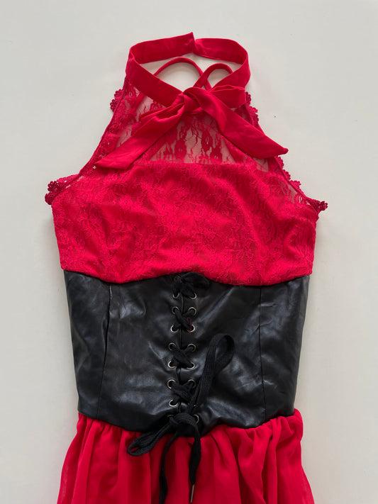Blood Lady Vintage Goth Dress-Bust 34 to 36