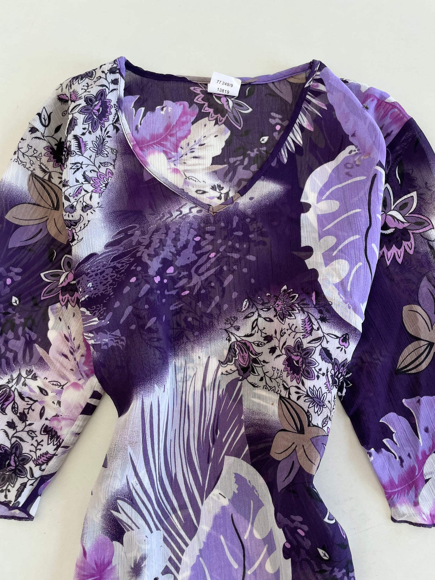 Vintage Sheer Top-Bust 42