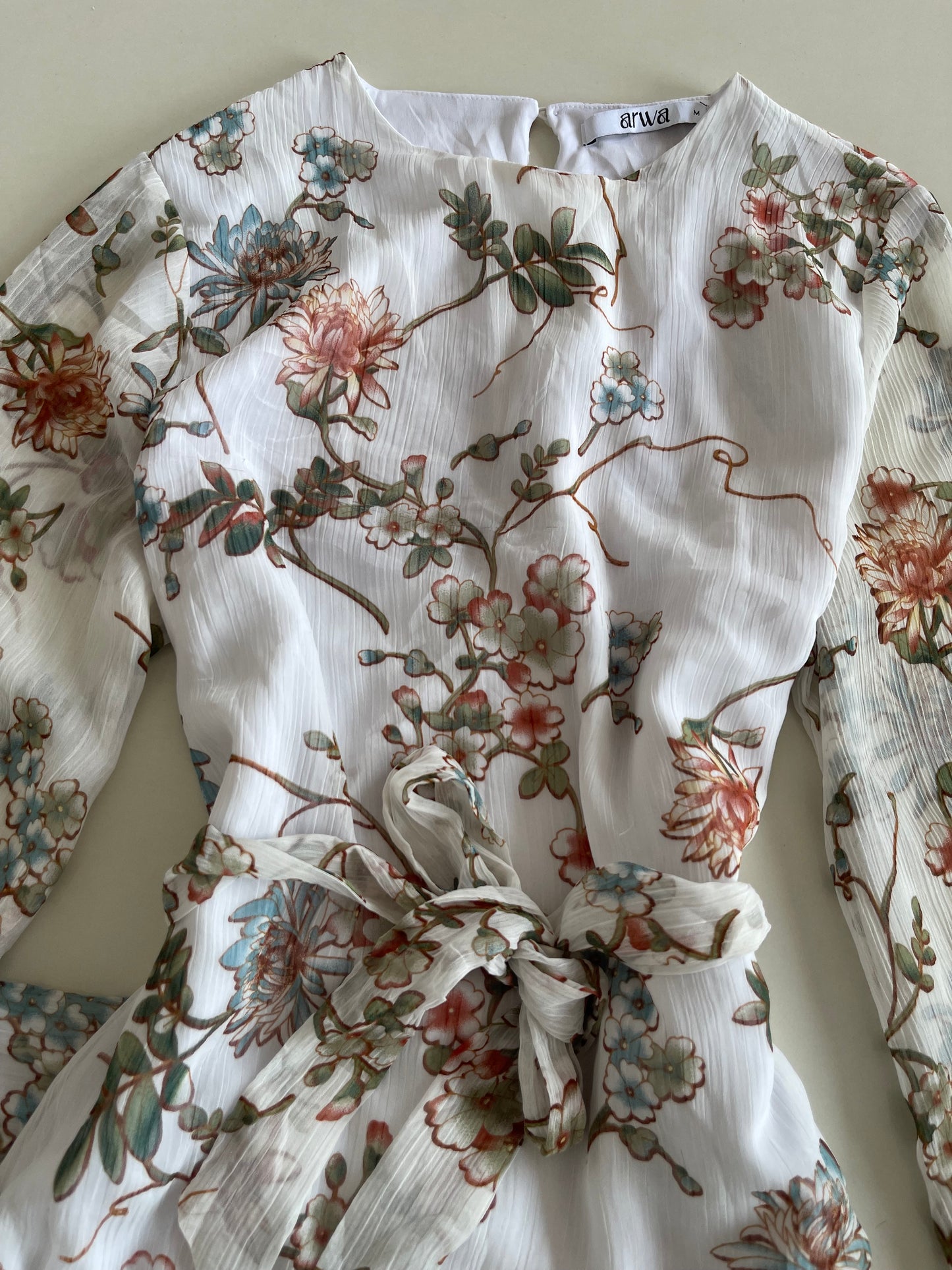 Arwa Floral Dress-Bust  40 to 42