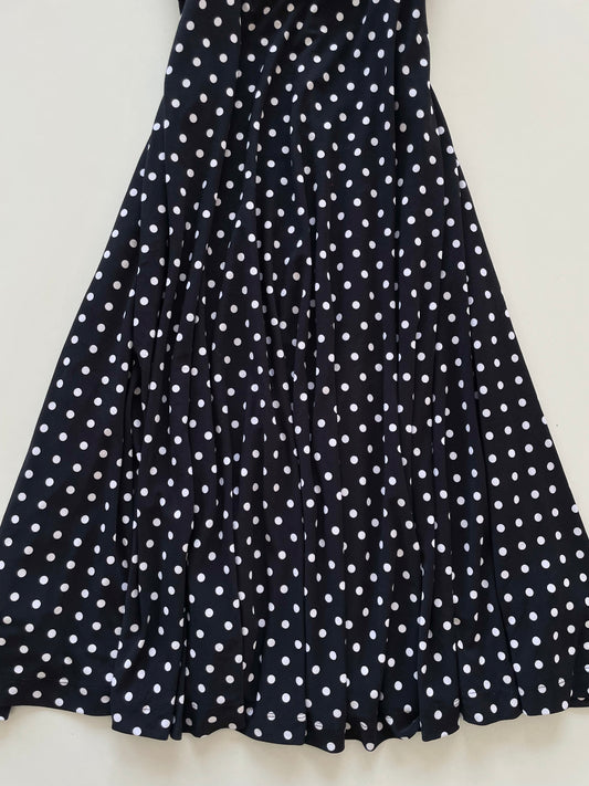 Chaps By Ralph Lauren Collectible Vintage Polka Dot Dress-Bust 42 to 44