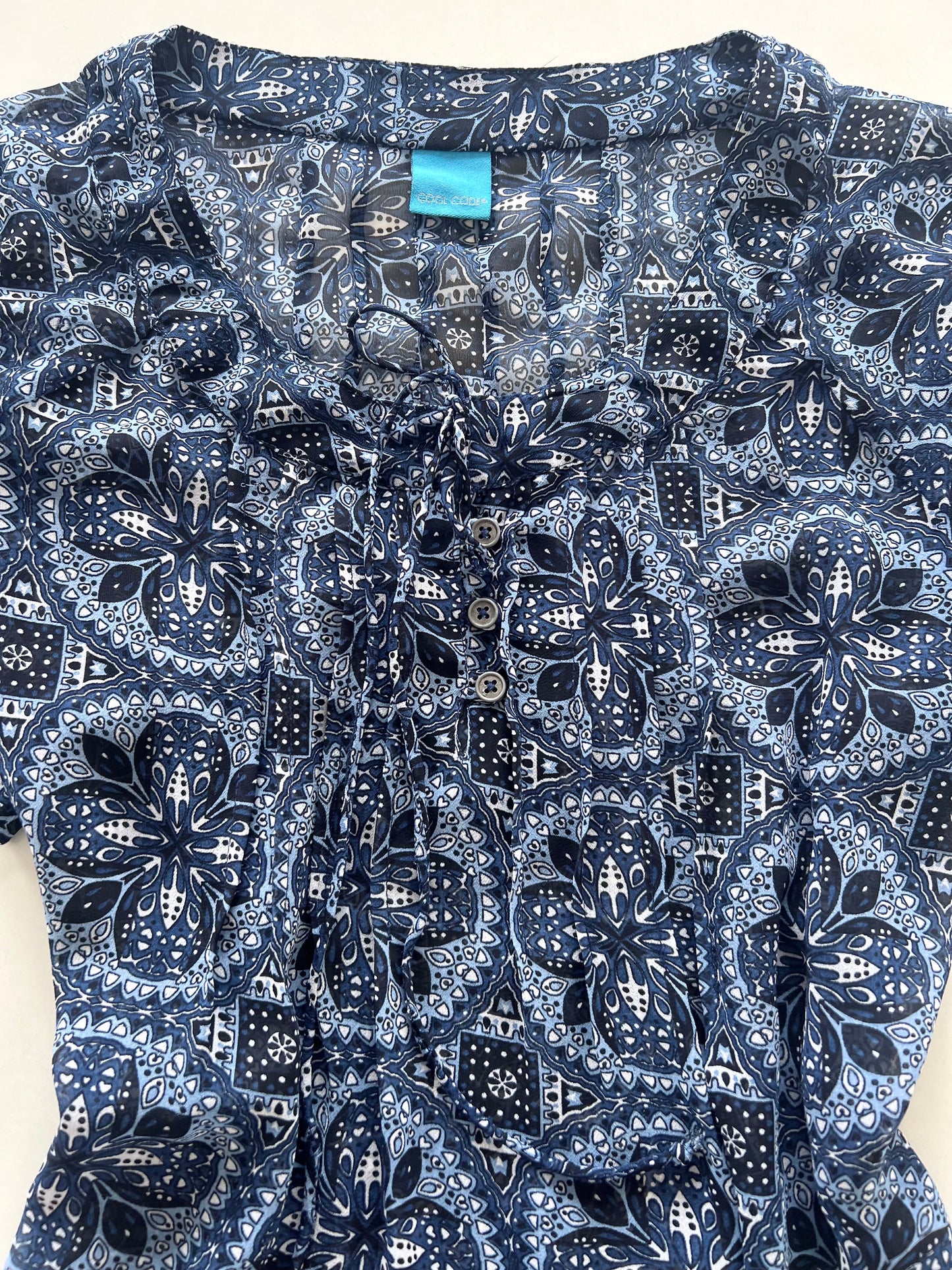 Cool Code Sheer Top-Bust 42