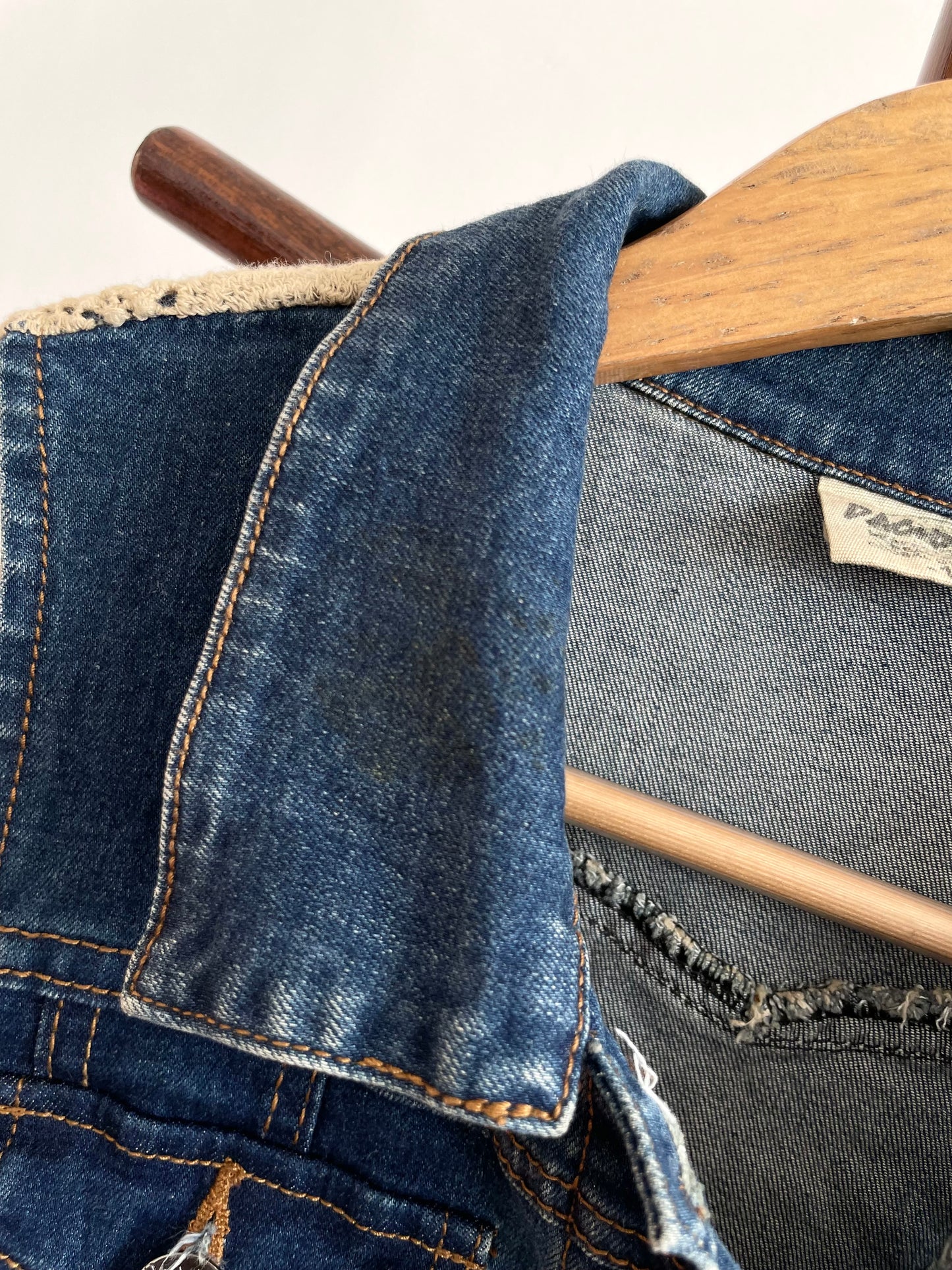 Denim Vest-Bust 32