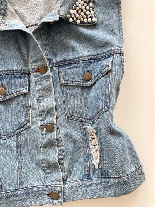 Denim Vest-Chest 38
