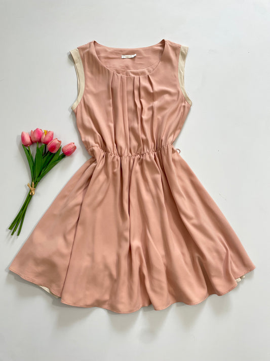 Peach Korean Dress-Bust 34