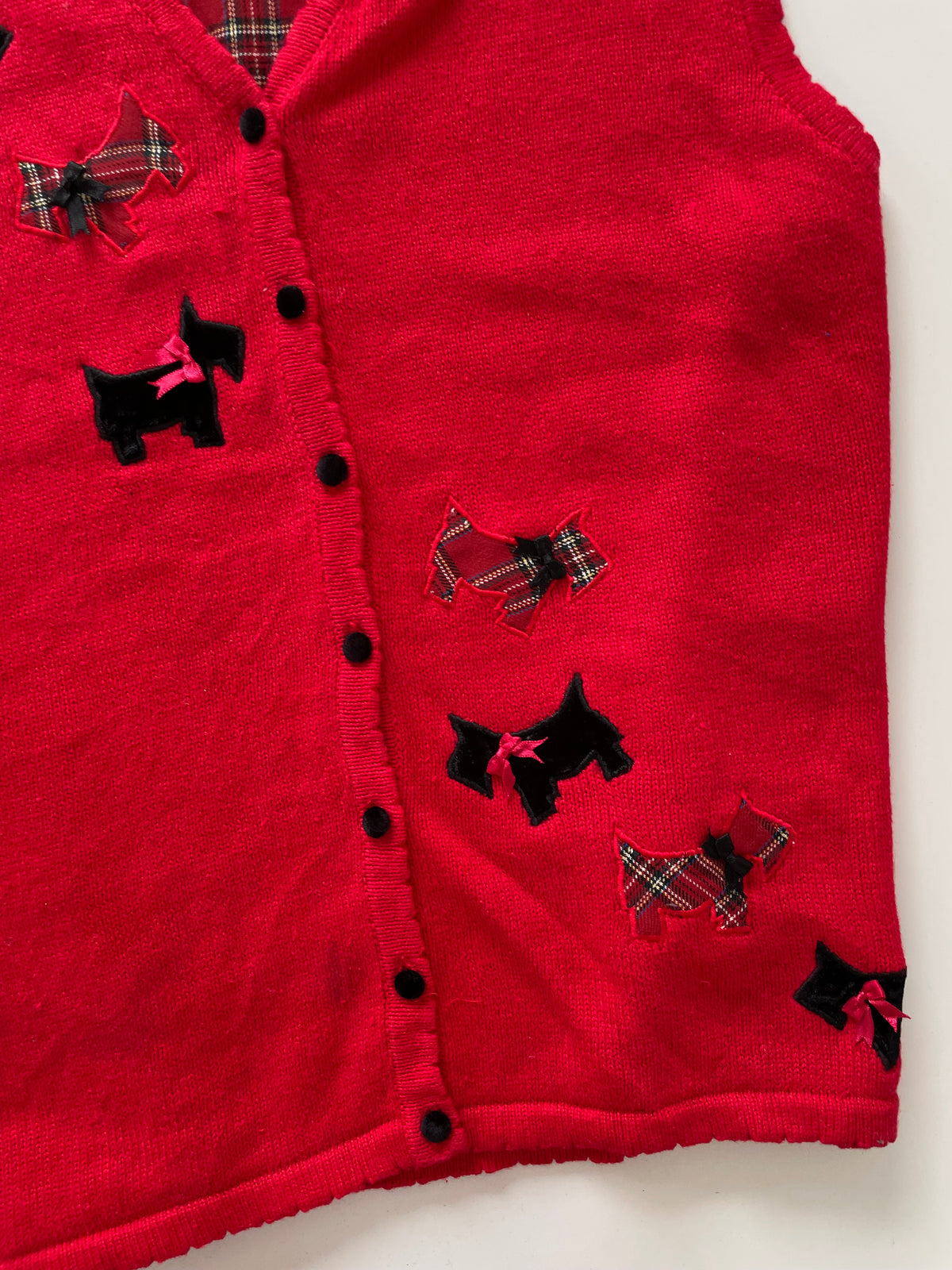 Marisa Christina Christmas Vest Sweater-Bust 50