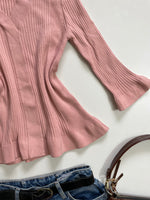 Load image into Gallery viewer, Blush Pink Pre winter Top-Bust 30 to 34
