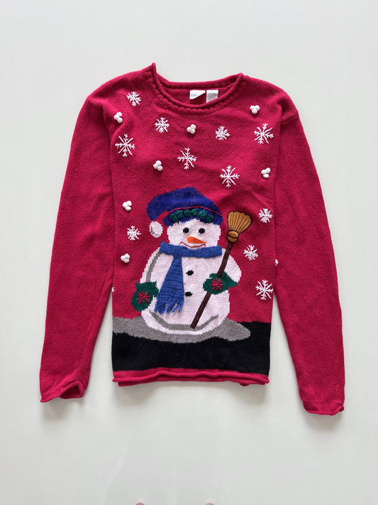 Cherokee Embroidered Christmas Sweater-Bust 42