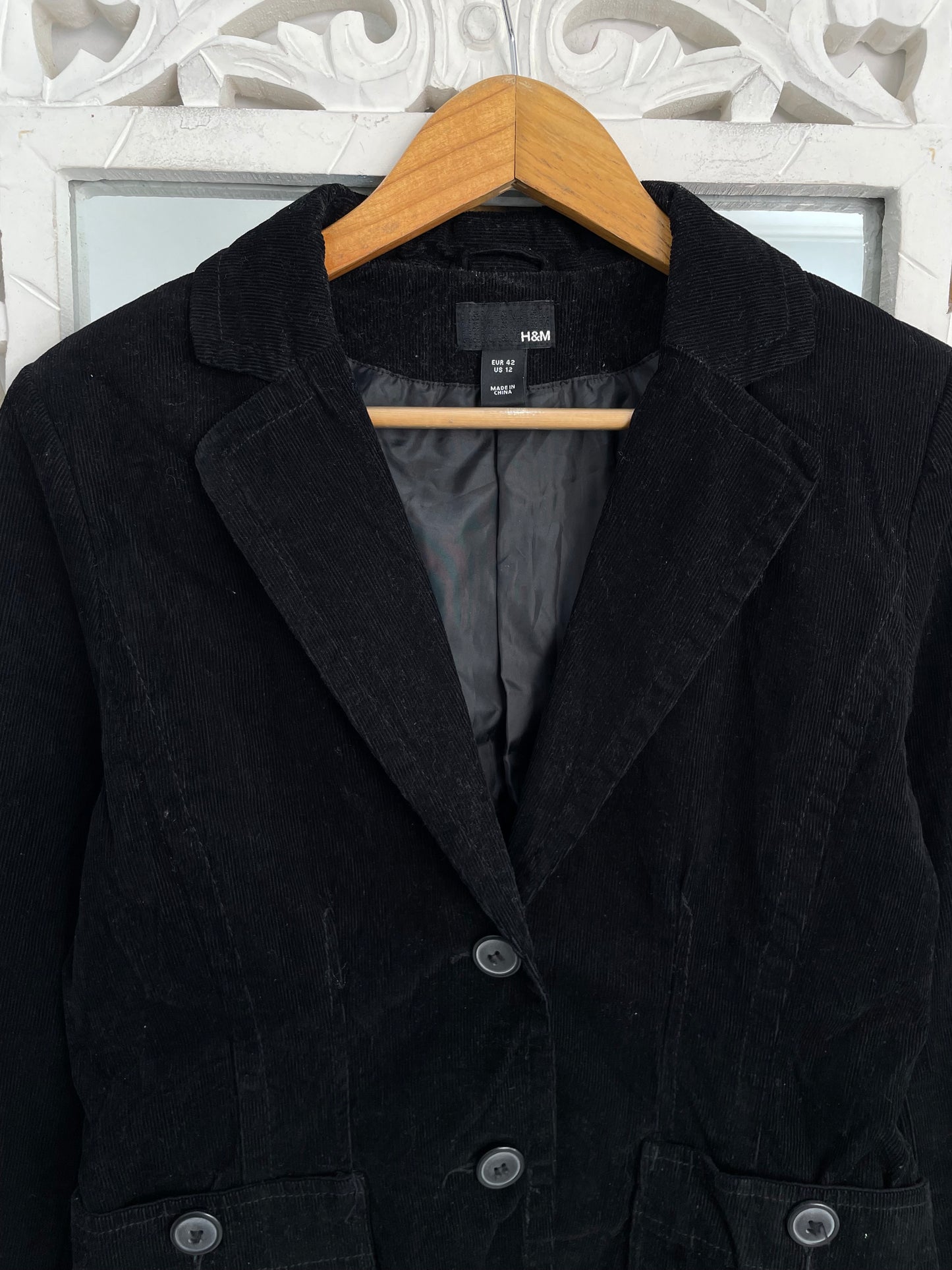 H&m Corduroy Blazer-Bust 36