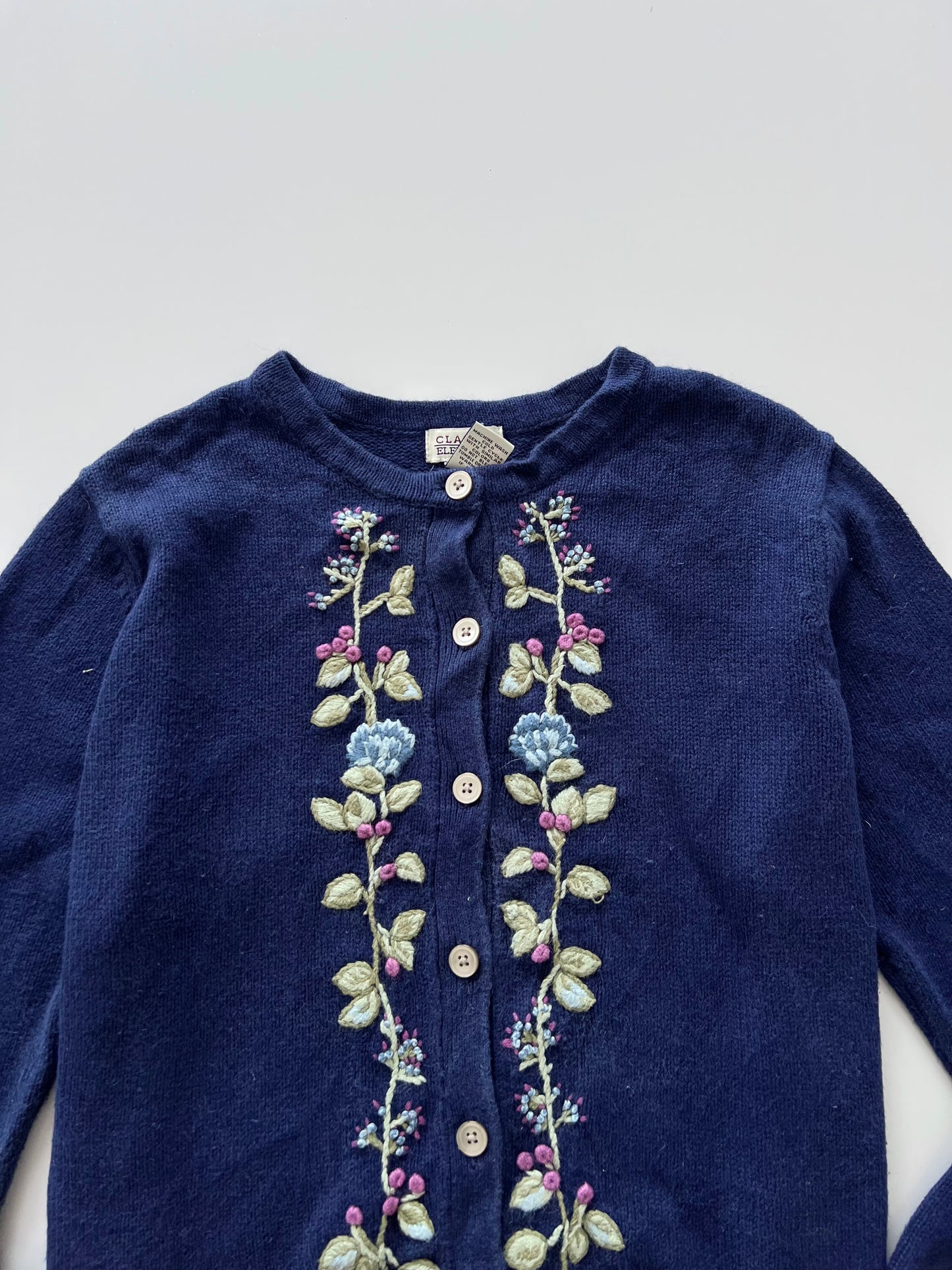 Classic Elements Embroidered Sweater-Bust 42