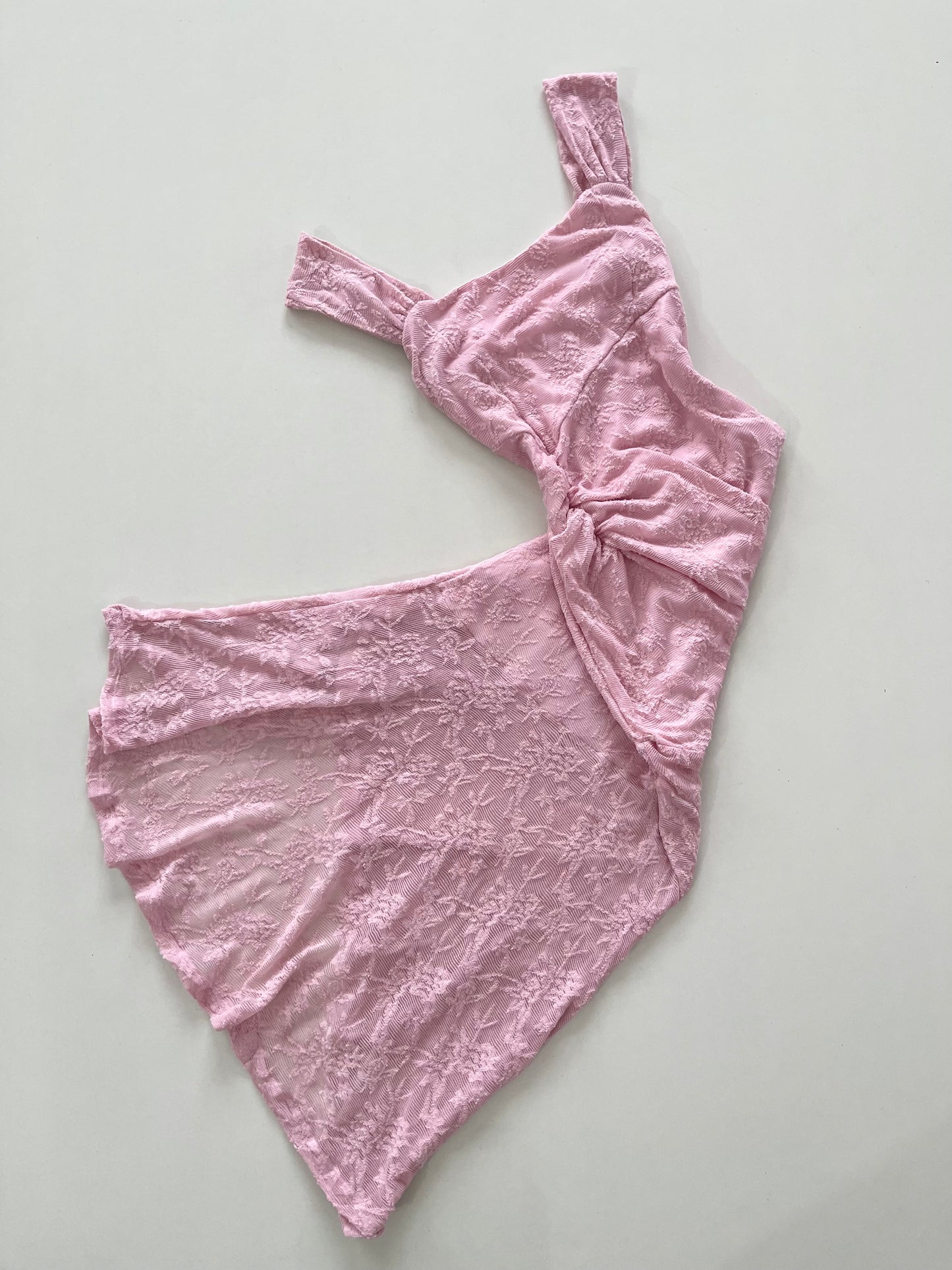 Blush Lace Dress-Bust 34 to 36