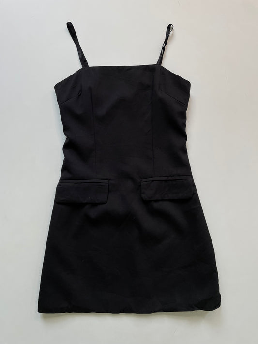 Black Slip Dress-Bust 30