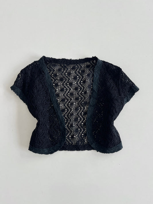 Sheer Vintage Shrug-Bust 38