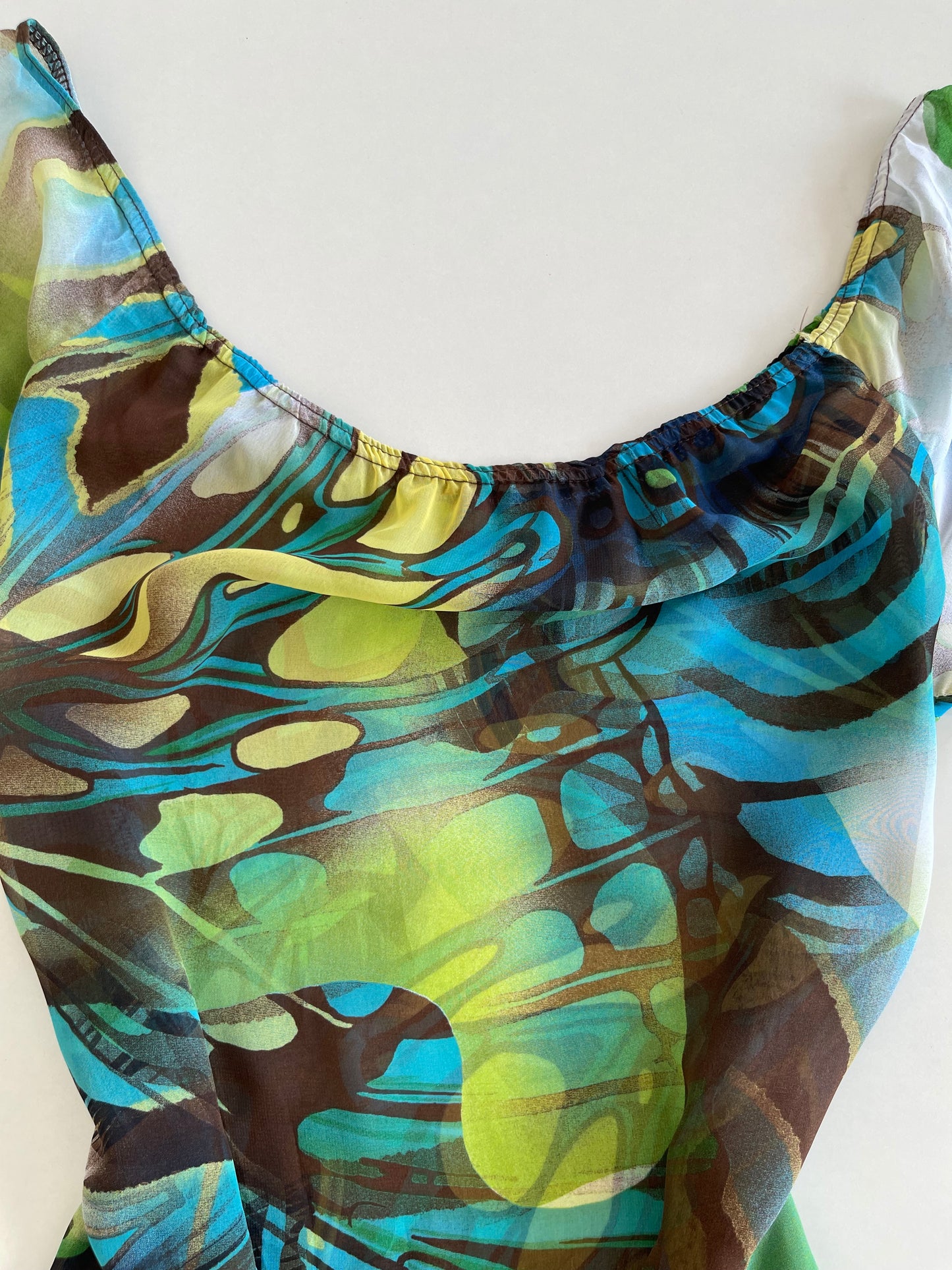 Vintage Sheer Top-Bust 36