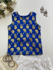 Desi Jacquard Top-Bust 30