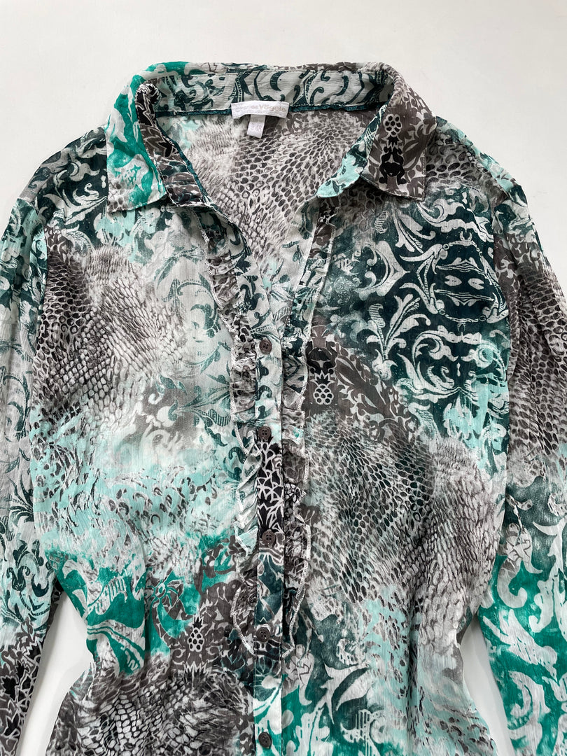 Semi-Sheer Shirt-Bust 42