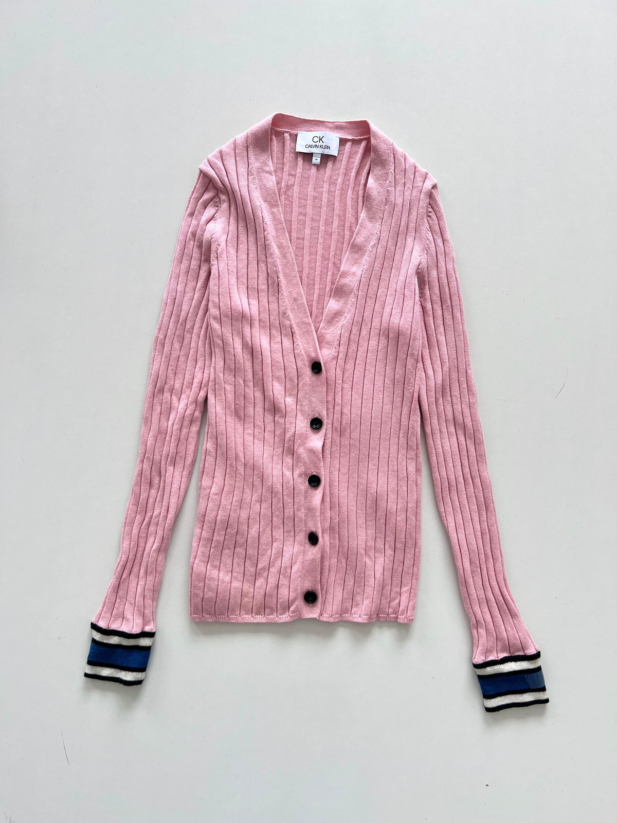 Calvin Klein Wool Vintage Cardigan-Bust 32 to 34