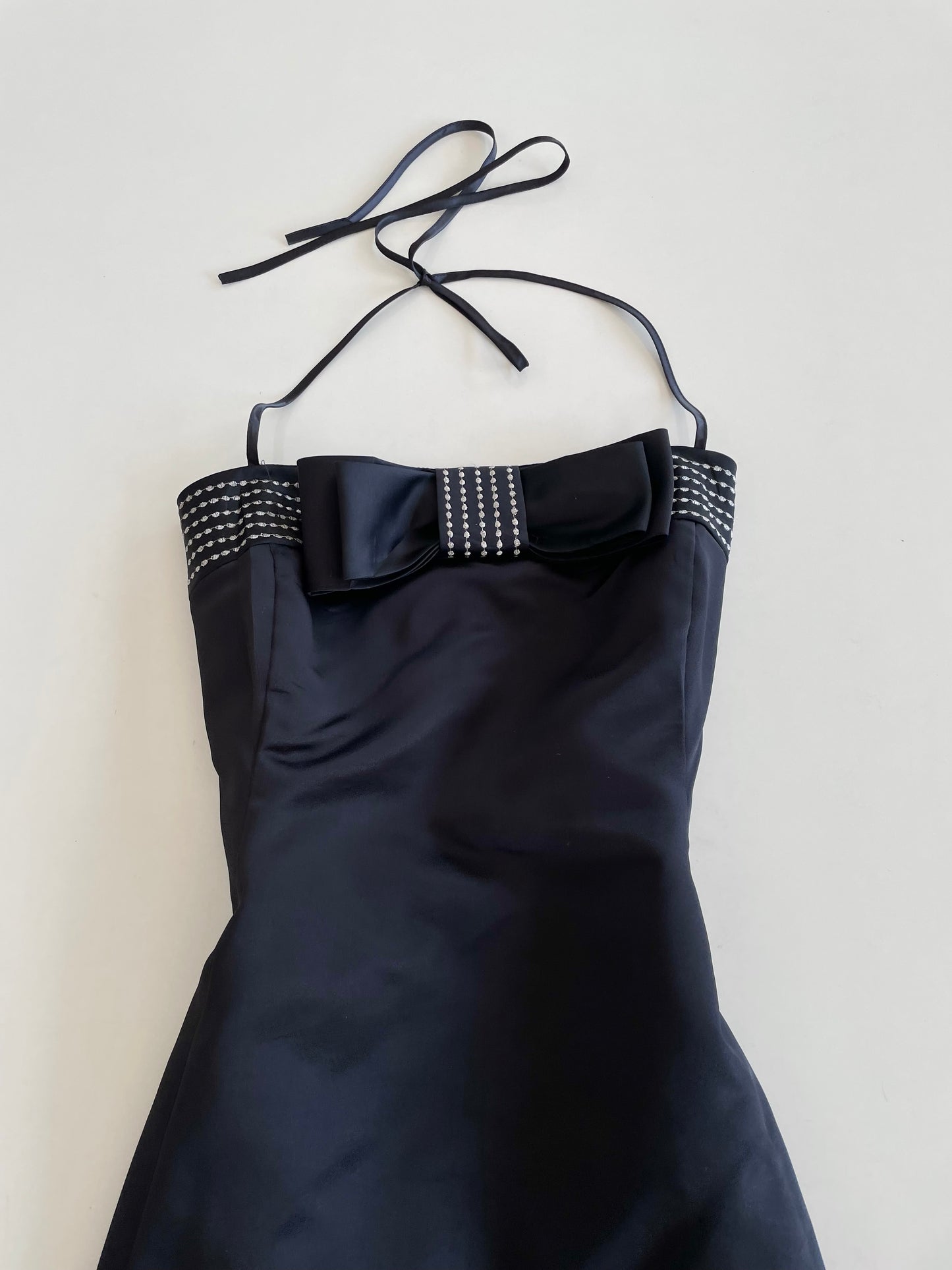 Sixth Sense Halter Neck Dress-Bust 40