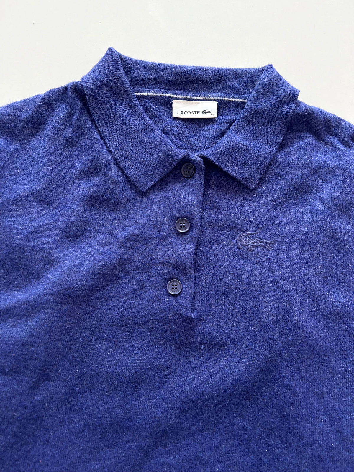 Lacoste 100% Wool Vintage Sweater-Bust 40