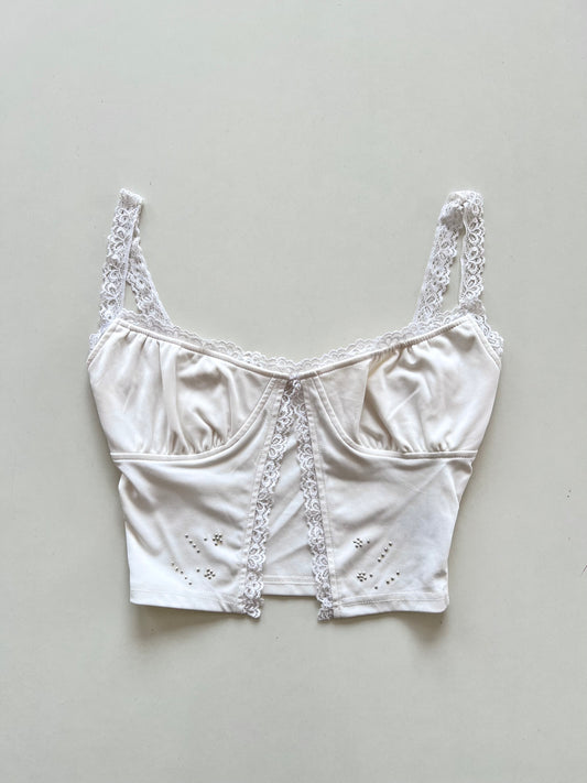 Vintage Lace Top-Bust 32 to 34