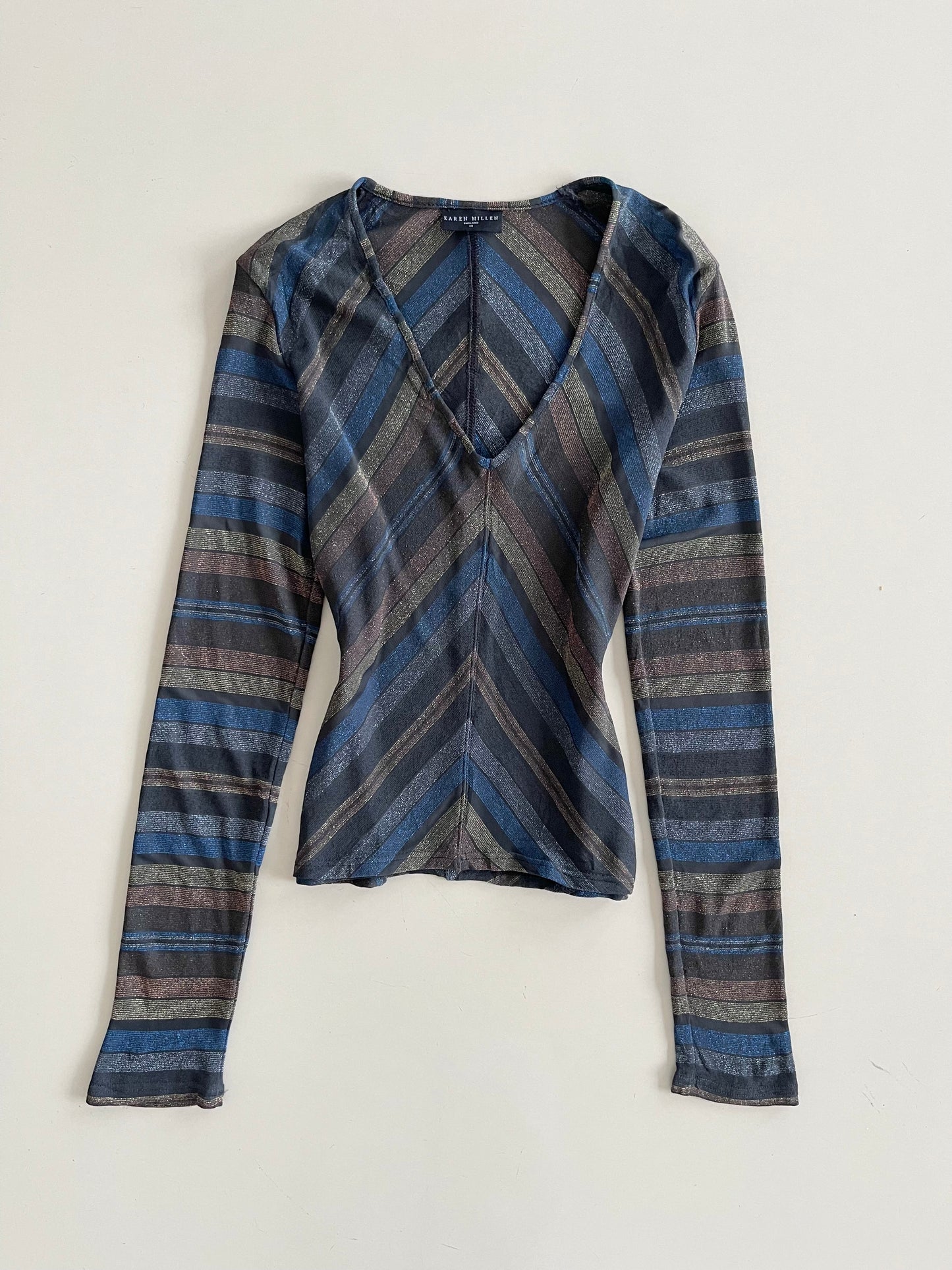 Karen Miller Shimmer Vintage Top-Bust 34 to 36