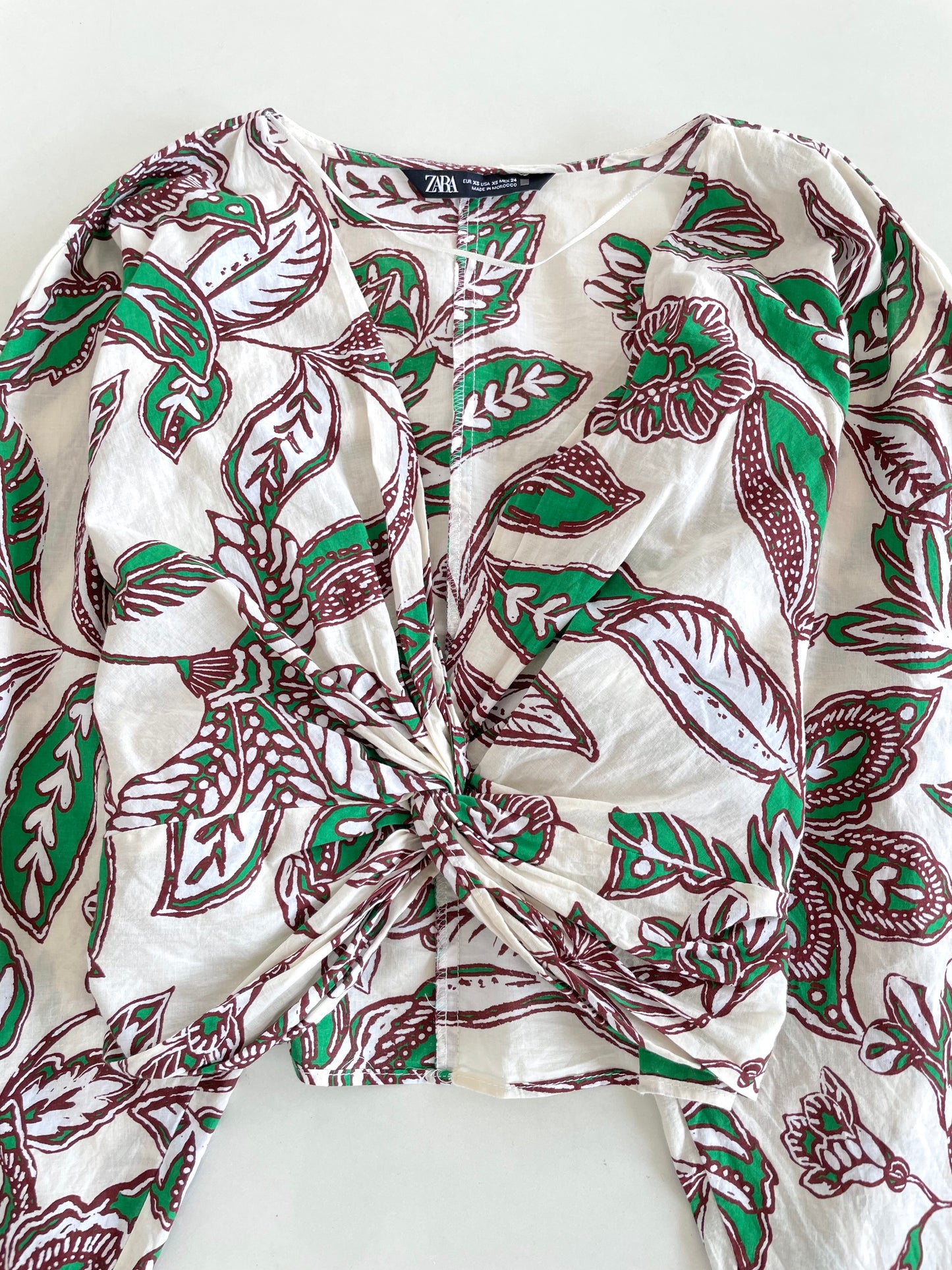 Zara Cotton Top-Bust 34