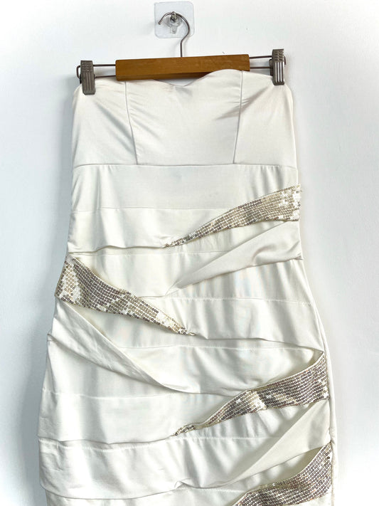 Sequin Tube Dress-Bust 34