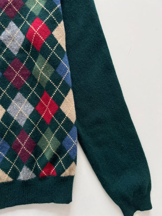 Brooks Brothers 100% Lambs Wool Vintage Sweater-Bust 36