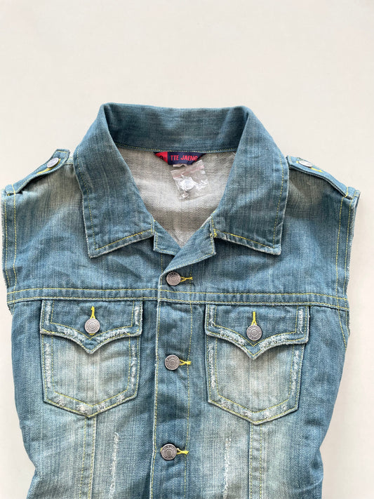 Denim Vest-Chest 40