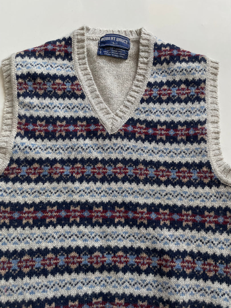 Soft Sweater Vest-Bust 36 to 40