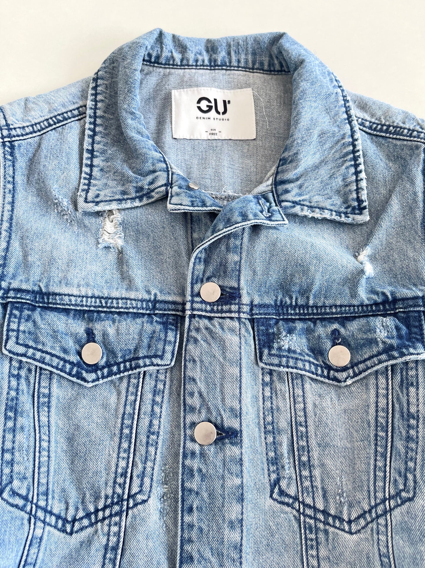 GU Denim Jacket-Bust 36