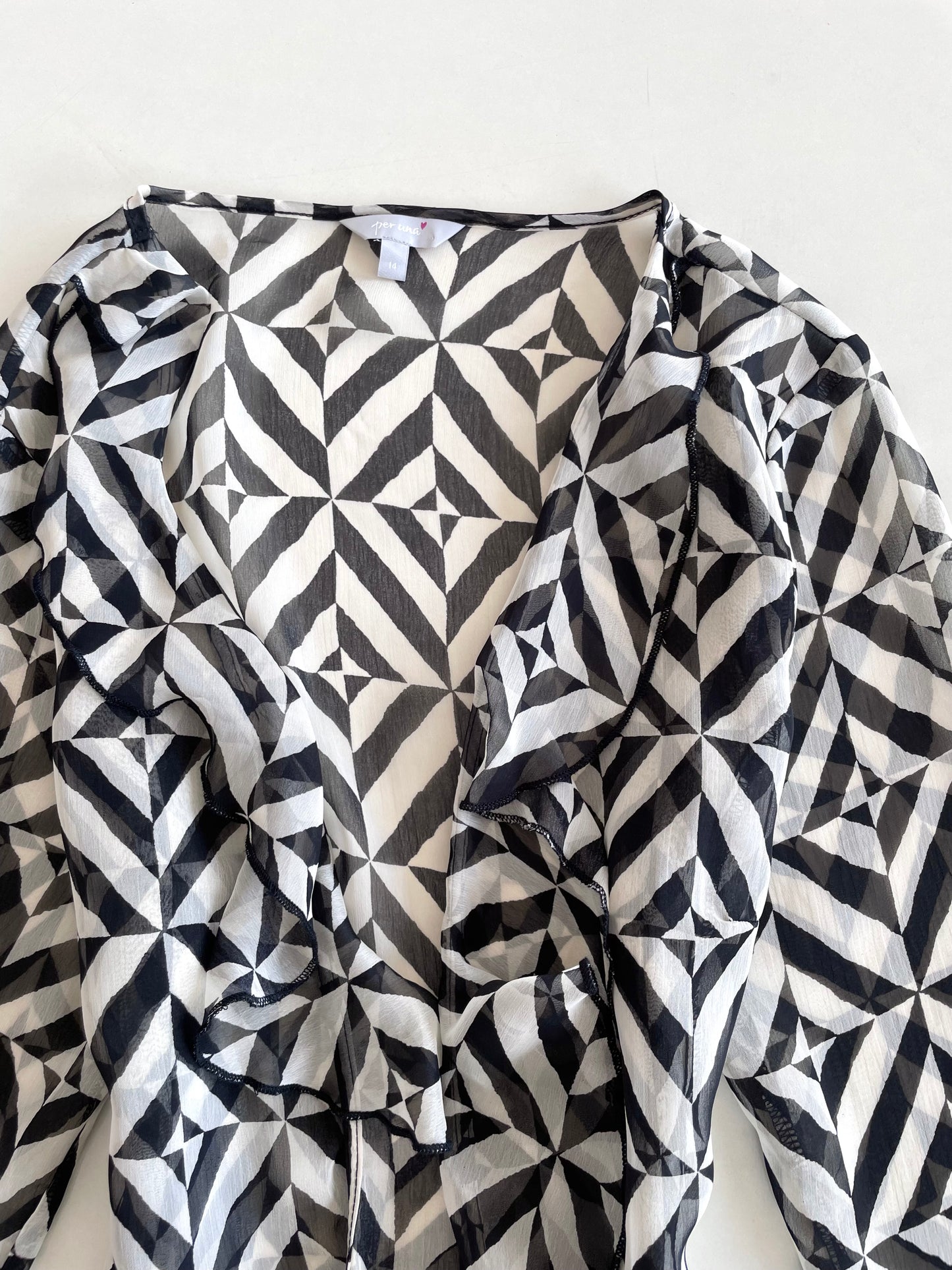 Per Una Sheer Shrug-Bust 36