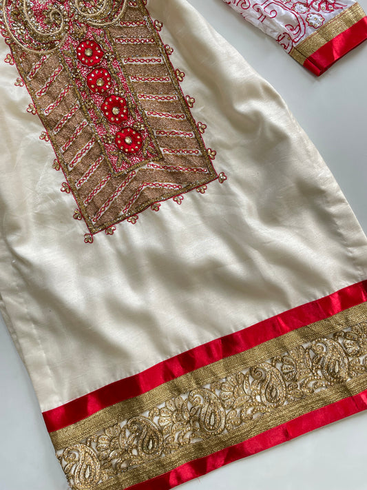 Embroidered Kurta-Bust 38